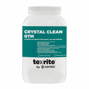 Cleaner for cementitious grout, tile and masonry
