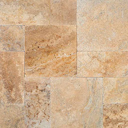 Tuscany porcini pavers, 12x12 16x16