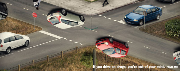 If-you-drive-on-drugs 500 Creative And Cool Advertisement Ideas