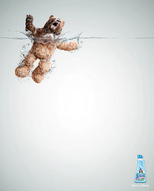 Lenor-fabric-softener 500 Creative And Cool Advertisement Ideas
