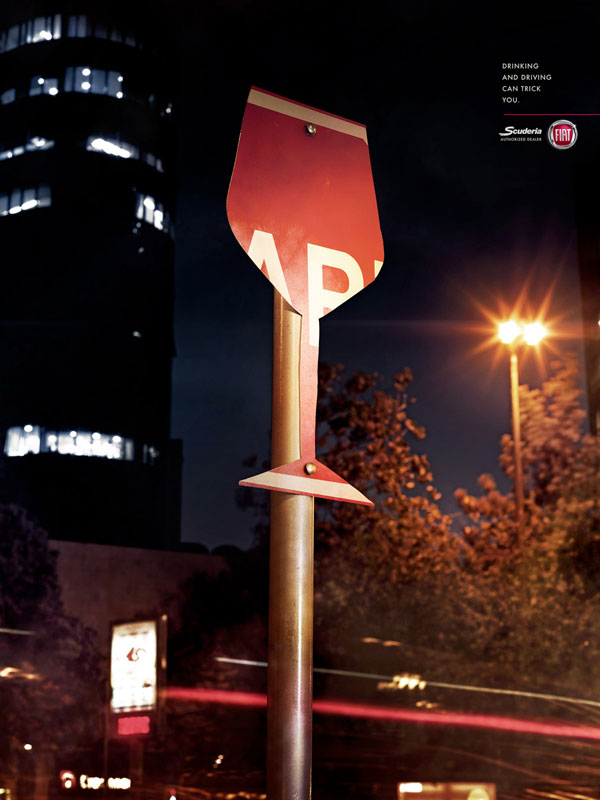 fiat_traffic_signs_2 500 Creative And Cool Advertisement Ideas