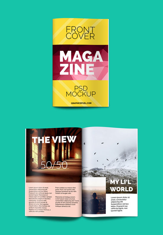 Download 37 Plantillas Mockups De Revistas Gratis Para Tu Presentacion Ideakreativa