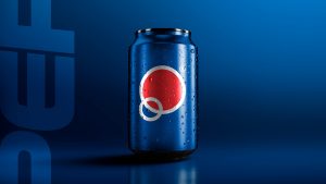 Concepto de diseño Pepsi Identidad de marca