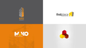 Proyectos Inspiradores de Diseño de logotipos para Empresas de Construcción