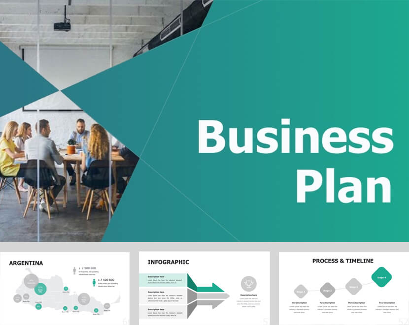 business plan 2020 ppt template free download